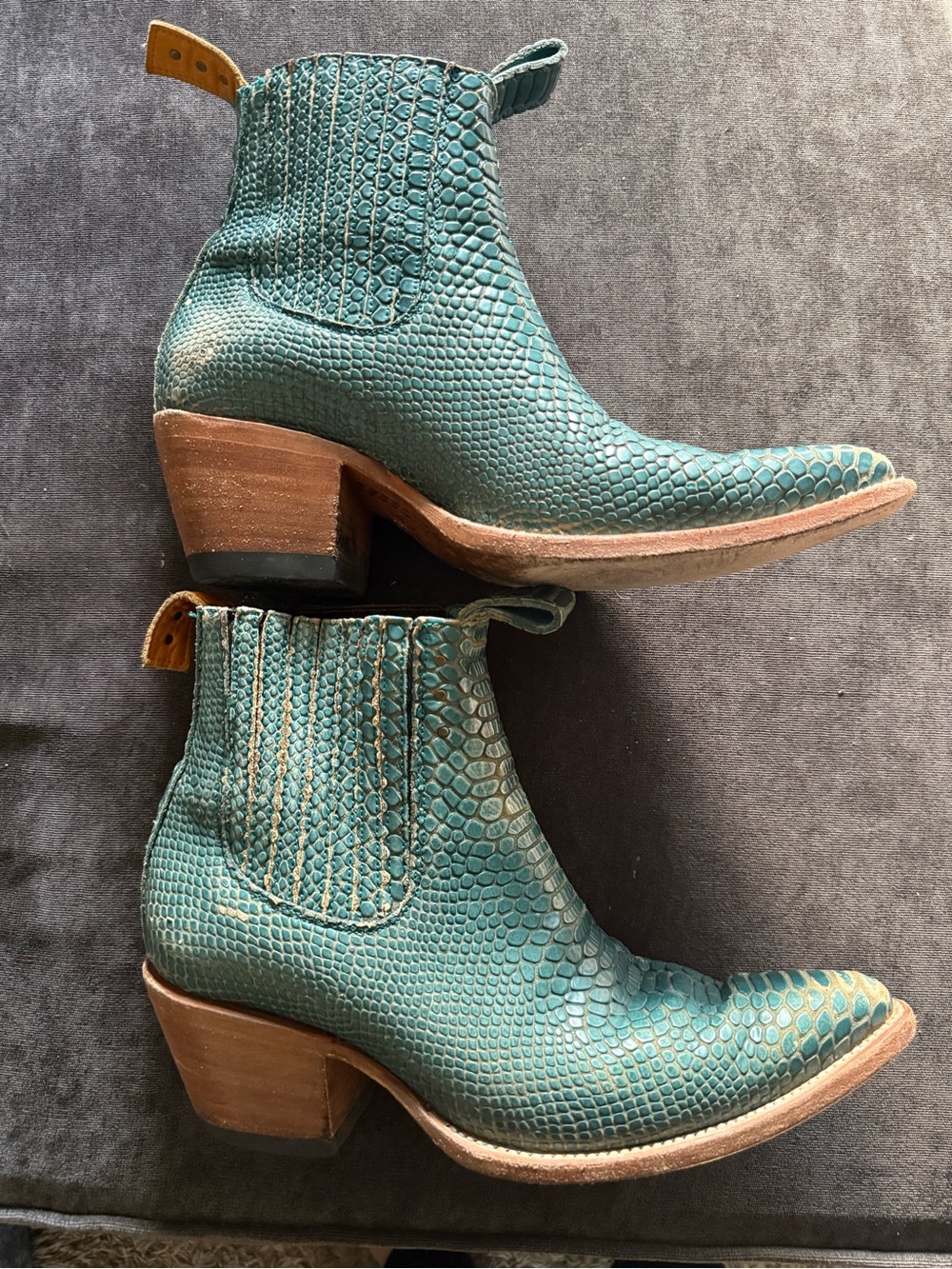 Ps Kaufman no.1001 freeway chelsea boot teal twister women’s